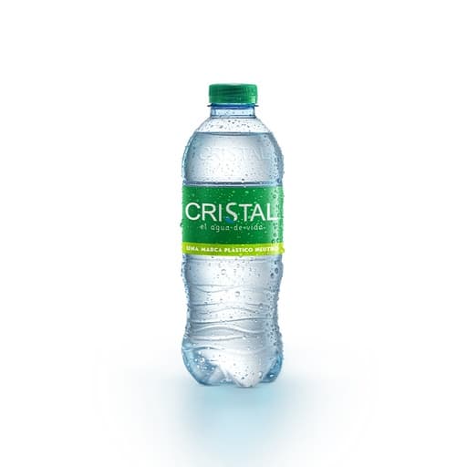 Agua Cristal Con Gas 300 Ml