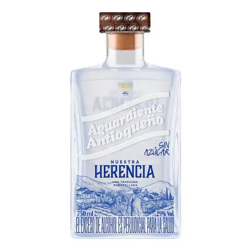 Aguardiente Antioqueño Azul Herencia 750ml
