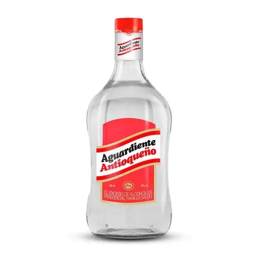 Aguardiente Antioqueño Rojo Garrafa 2000 Ml