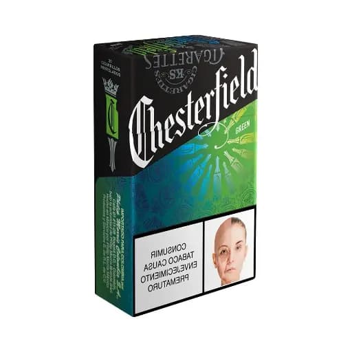 Cigarrillo Chesterfield Green Cajetilla