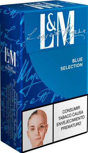 Cigarrillo L&M  Blue Media