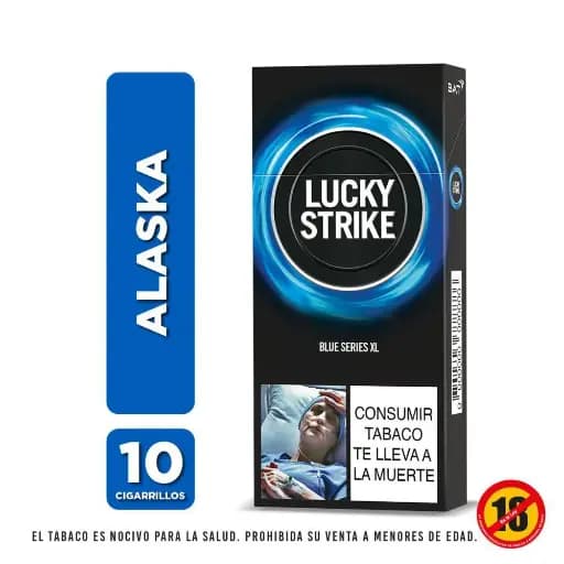 Cigarrillo Lucky Strike Alaska Media