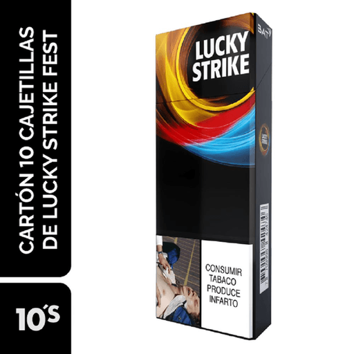 Cigarrillo Lucky Strike Fest Media
