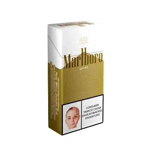 Cigarrillo Marlboro Gold Metalica Cajetilla