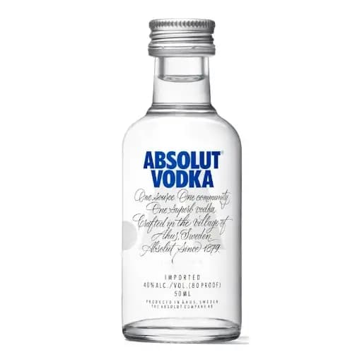 Vodka Absolut Original Mini 50Ml
