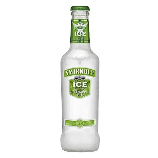 Vodka Smirnoff Ice Green Apple Botella 275Ml