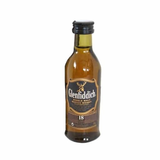 Whisky Glenfiddich 18 Años Mini 50 Ml